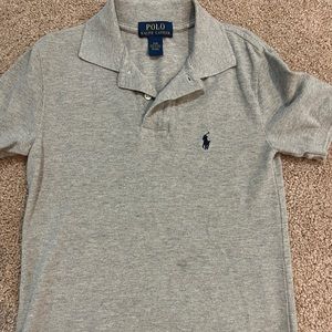 Boys Ralph Lauren Polo, Grey, Size 8